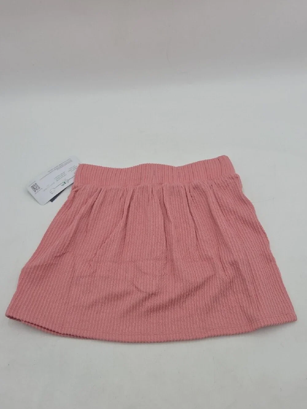Girls' OshKosh B'gosh Pink Ribbed Knit Skirt Size 6/6X